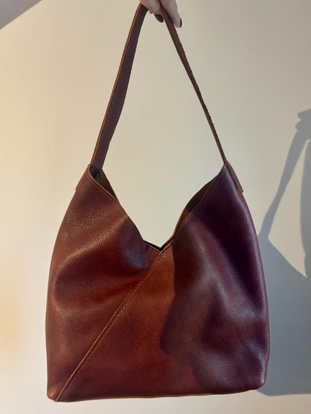Nutmeg Large Naomi Shoulder Bag